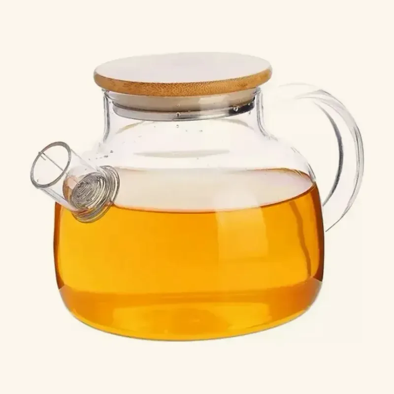Bule de vidro com infusor (1 litro)