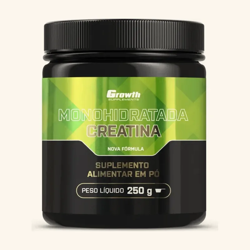 Creatina monohidratada sem sabor (250 g)