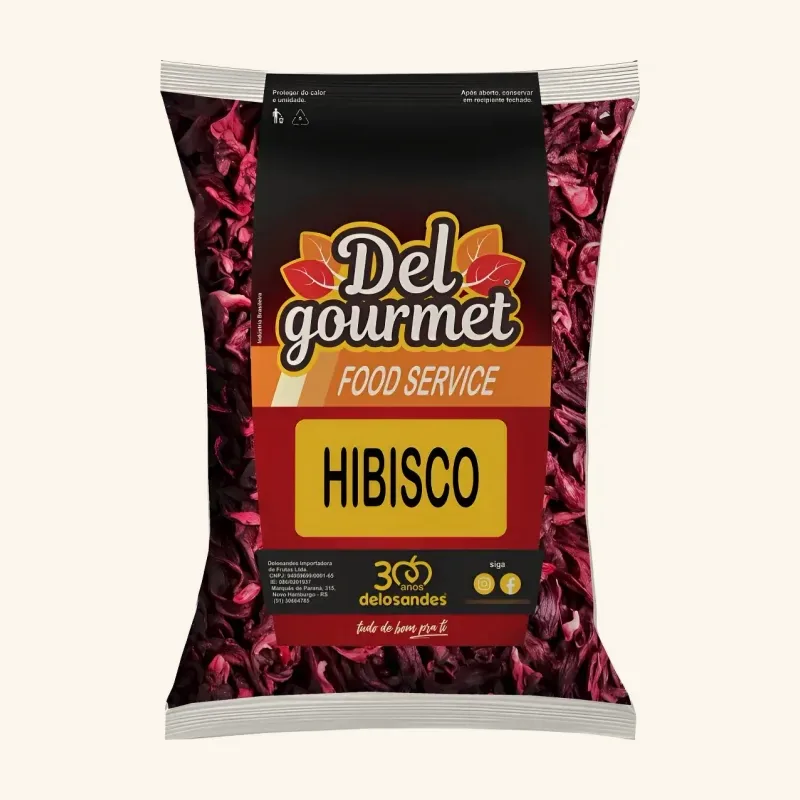 Flor de hibisco desidratada (500 g)