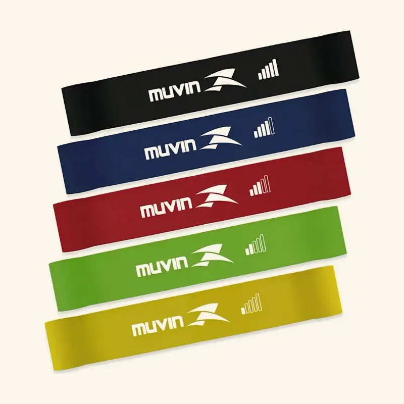 Kit de 5 faixas elásticas (mini band)