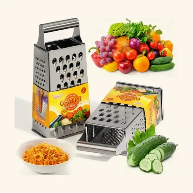 Ralador de 4 faces de inox